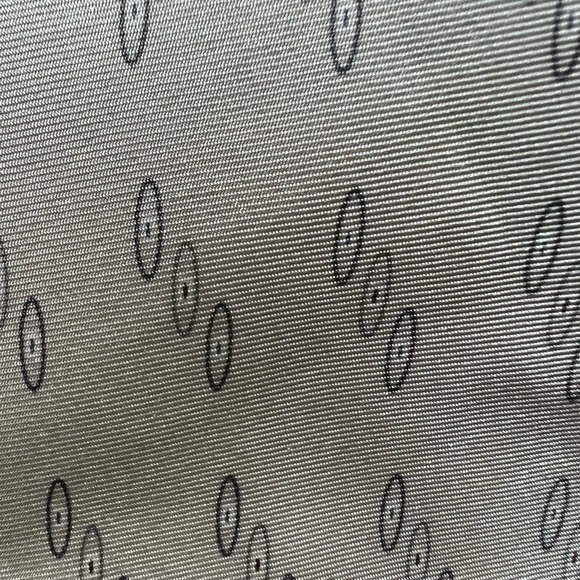 Perry Ellis Portfolio Mens Tie Necktie Multicolor Geometric 100% Silk Wide 57" - Picture 2 of 6